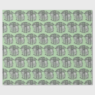 Power Lineman Wrapping Paper