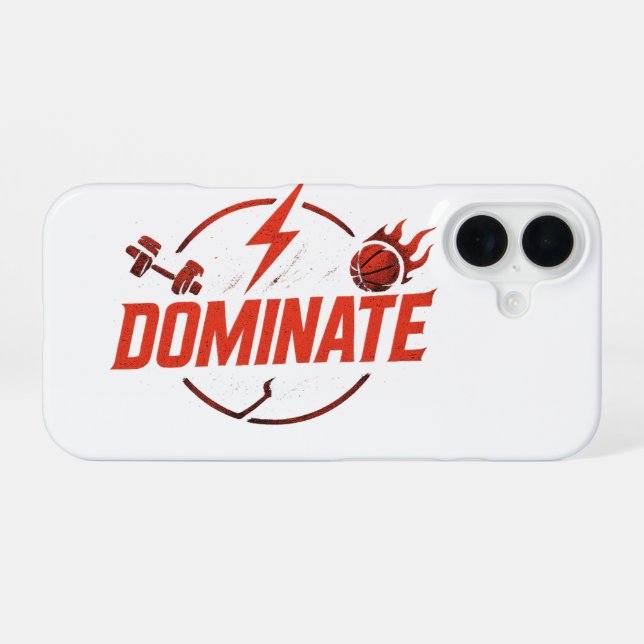  POWER MOVE – Dynamic Sports Phone Wallpaper iPhone Case (Back Horizontal)