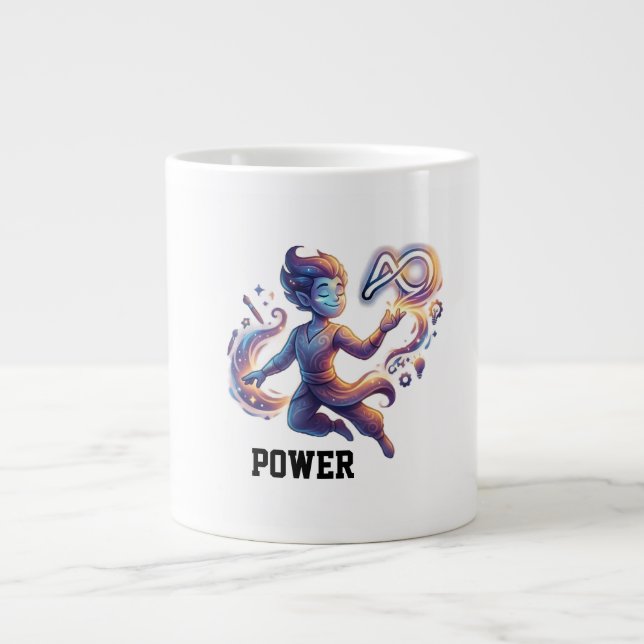 Power_mug Giant Coffee Mug (Front)