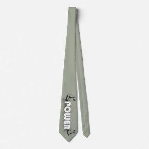 Power muscle neck tie
