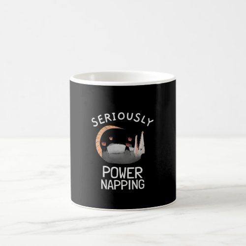 POWER NAPPING POSSUM COFFEE MUG