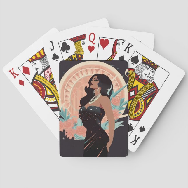 POWER OF BEAUTY #1 POKER CARDS (Back)