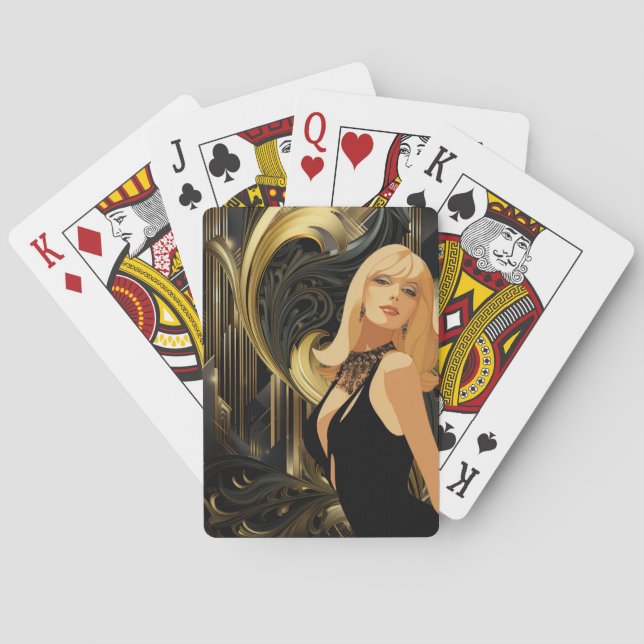 POWER OF BEAUTY #3 POKER CARDS (Back)