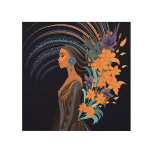POWER OF BEAUTY #5 WOOD WALL ART