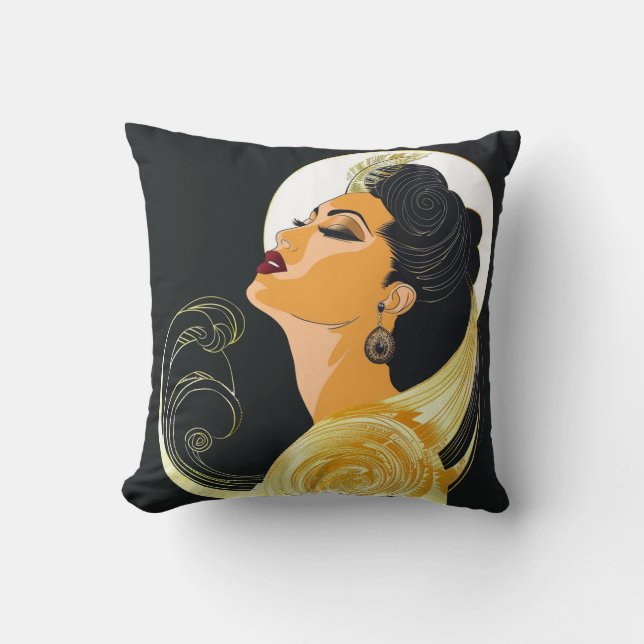 POWER OF BEAUTY #6 THROW PILLOW (Front)
