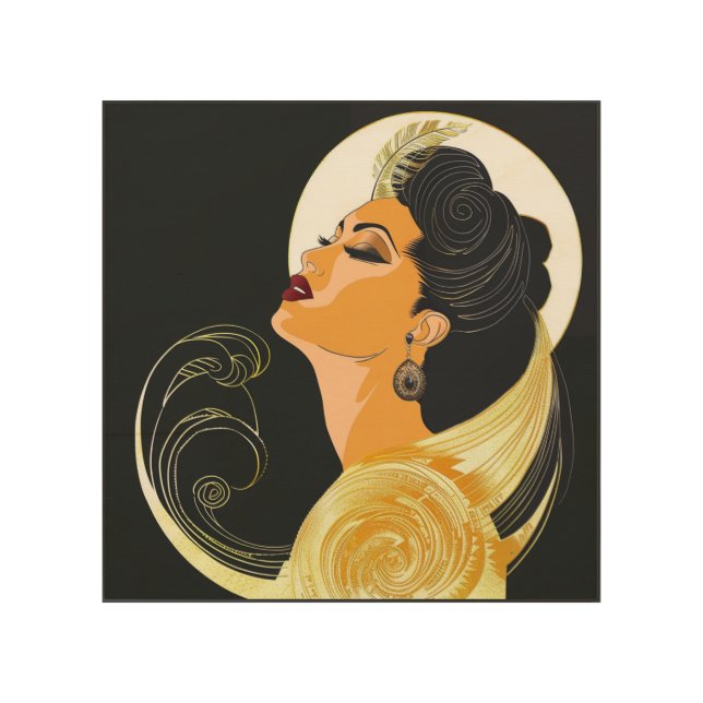 POWER OF BEAUTY #6 WOOD WALL ART (Front)