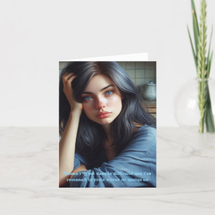 Power of Courage, Map for All Thank You Card