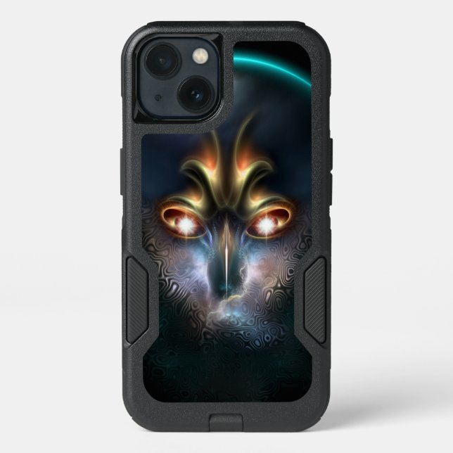 Power Of Elvgren All Seeing Galaxy 7 Commuter Case (Back)