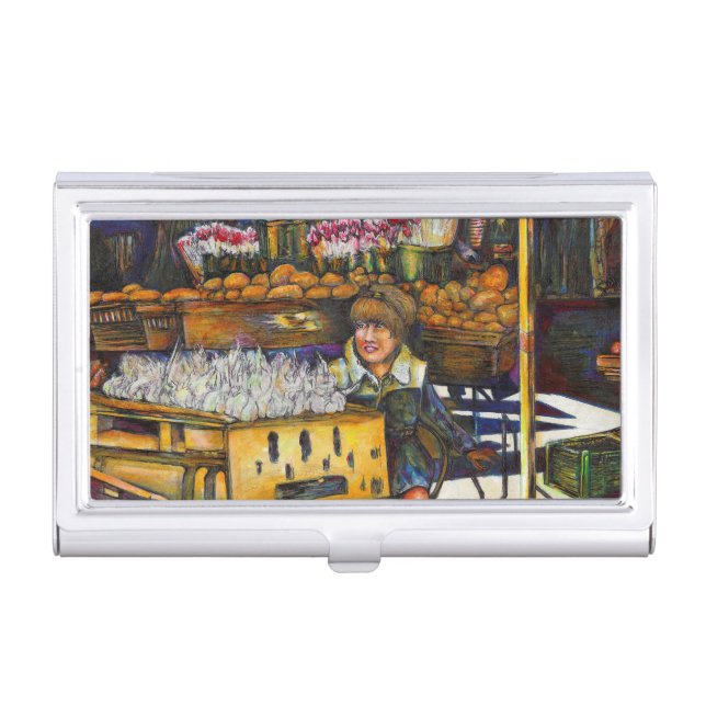 Power of Empathy Business Card Case (Front)