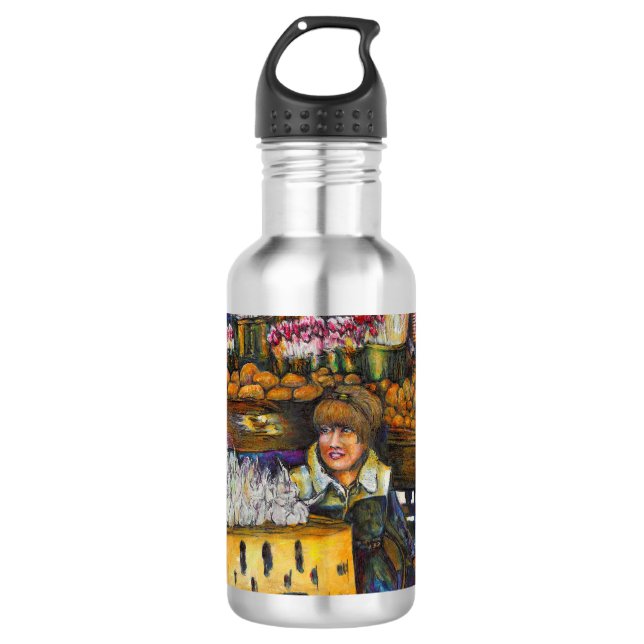 Power of Empathy Stainless Steel Water Bottle (Front)