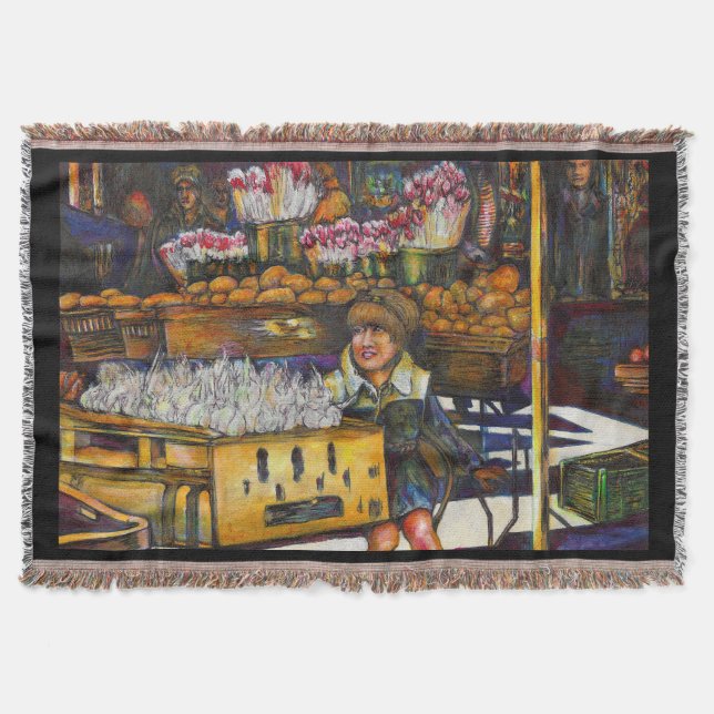 Power of Empathy Throw Blanket (Front)