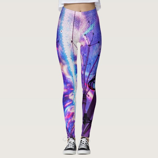 Power Of Fremont Street Leggings (Front)