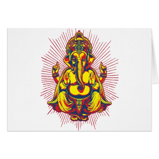 Power of Ganesh Cards (Front Horizontal)