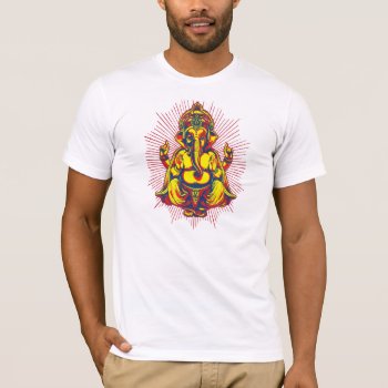 Power Of Ganesh T-shirt by brev87 at Zazzle