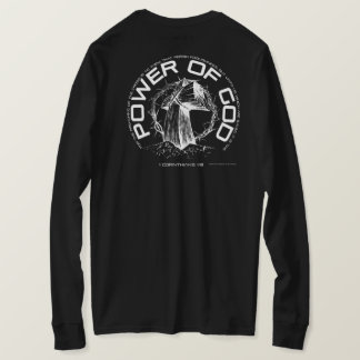 Power of God - Long sleeve, black T-Shirt