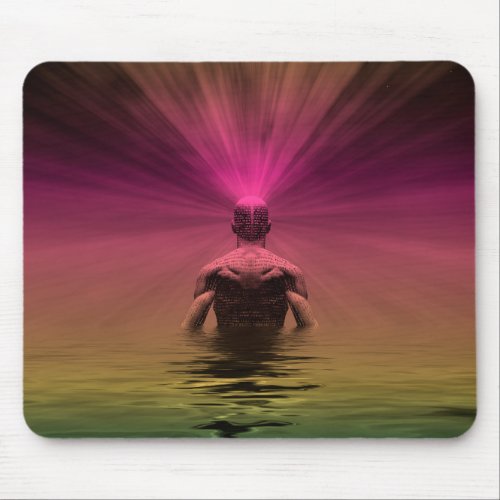 Power of imagination mouse pad