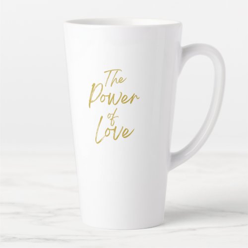 Power of Love Tall Latte Mug