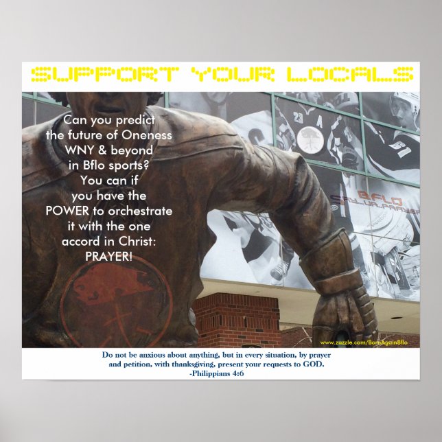 Power of prayer from fans to players, POSTER (Front)