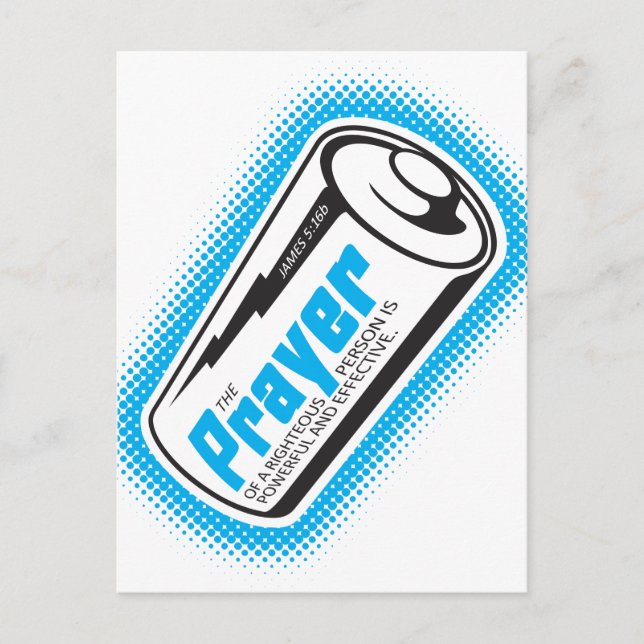 Power of Prayer Postcard (Front)
