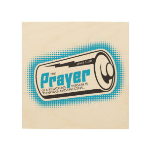 Power of Prayer Wood Art