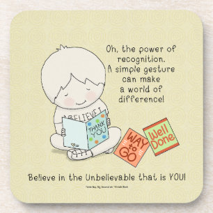 Power of Recognition Beverage Coaster