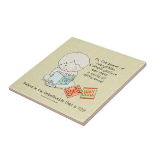 Power of Recognition Ceramic Tile