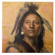 Power Of The Hawk Ceramic Tile