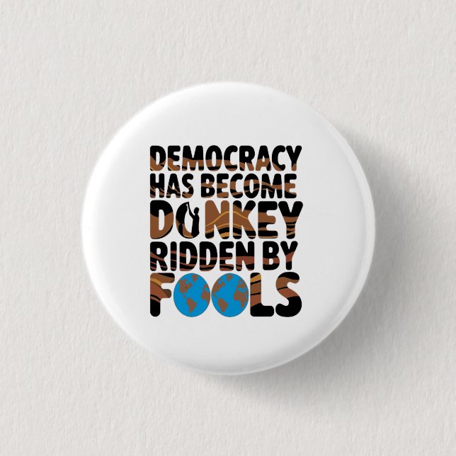 Power of the Ignorant  Button (Front)