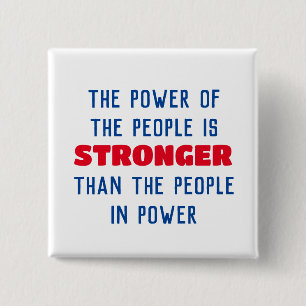 Power of the People Button