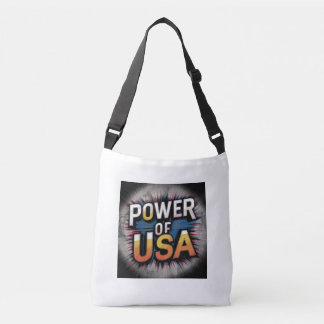 Power of USA Tote Bag - Patriotic