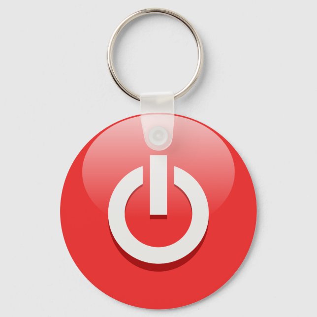 Power Off Keychain (Front)
