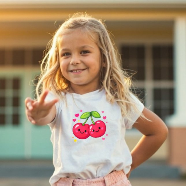 Power Pals™ Cherry Love Toddler T-Shirt  (Creator Uploaded)