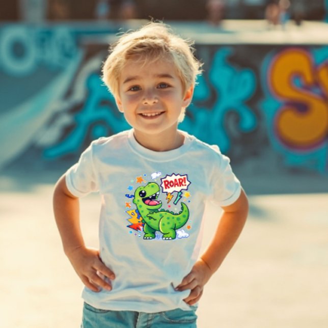 Power Pals™ Dino Roar Toddler T-Shirt – Cute Dinos (Creator Uploaded)