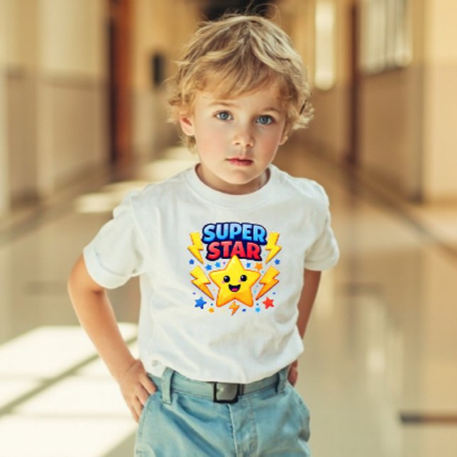 Power Pals™ Super Star Toddler T-Shirt – Cute & Bo (Creator Uploaded)