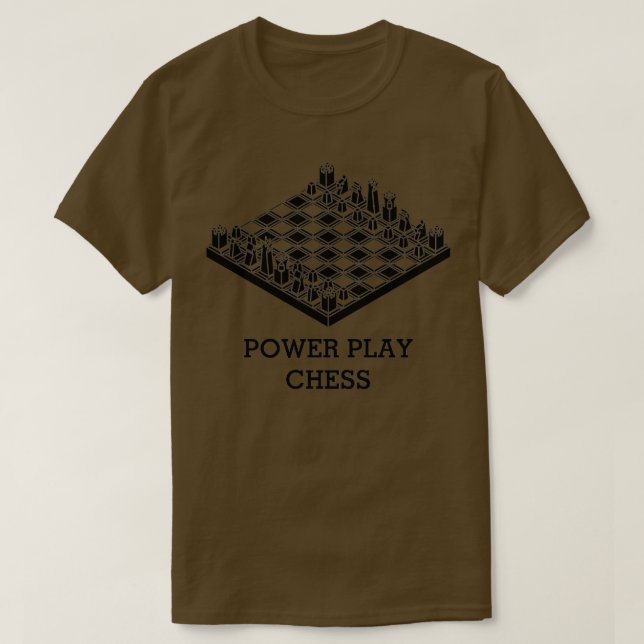 Power Play Chess  (21) T-Shirt (Design Front)