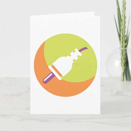 Power Plug Greeting Cards