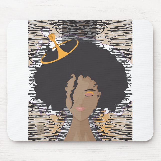 Power Princess Mouse Pad (Front)