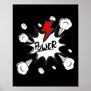 Power Puff Sticker Poster