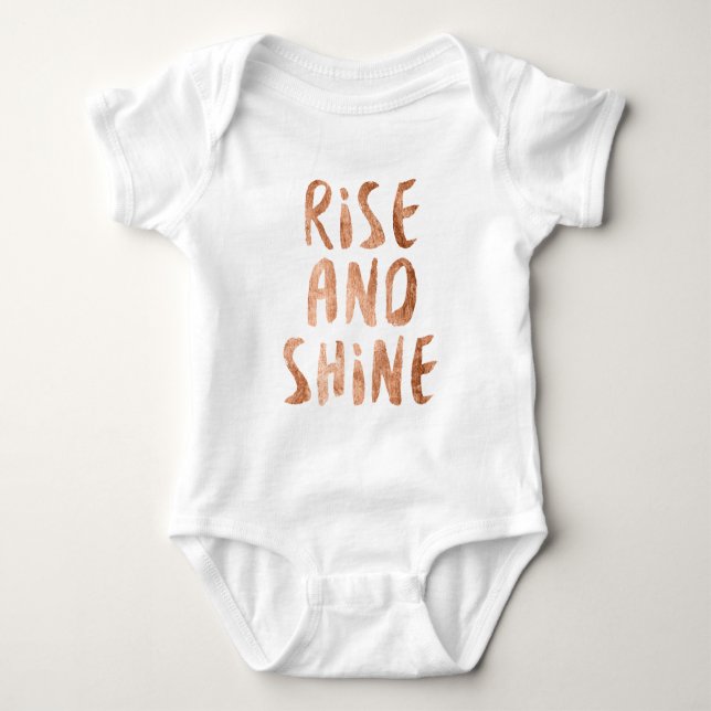Power Quotes I Baby Bodysuit (Front)
