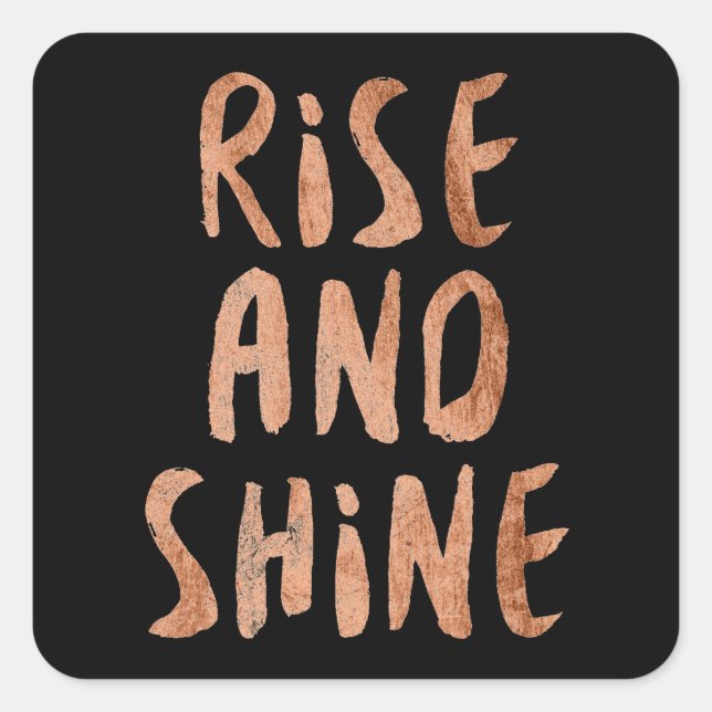 Power Quotes I Square Sticker (Front)