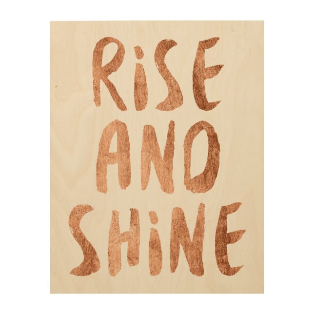 Power Quotes I Wood Wall Decor (Front)