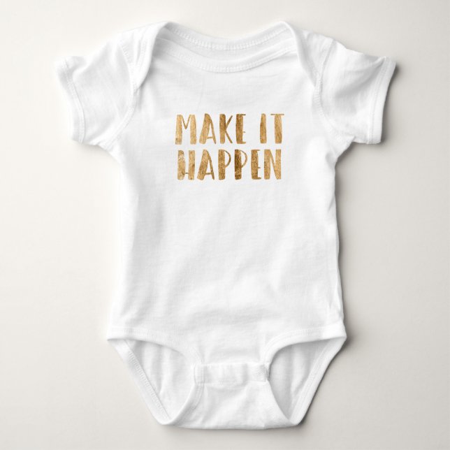 Power Quotes II Baby Bodysuit (Front)