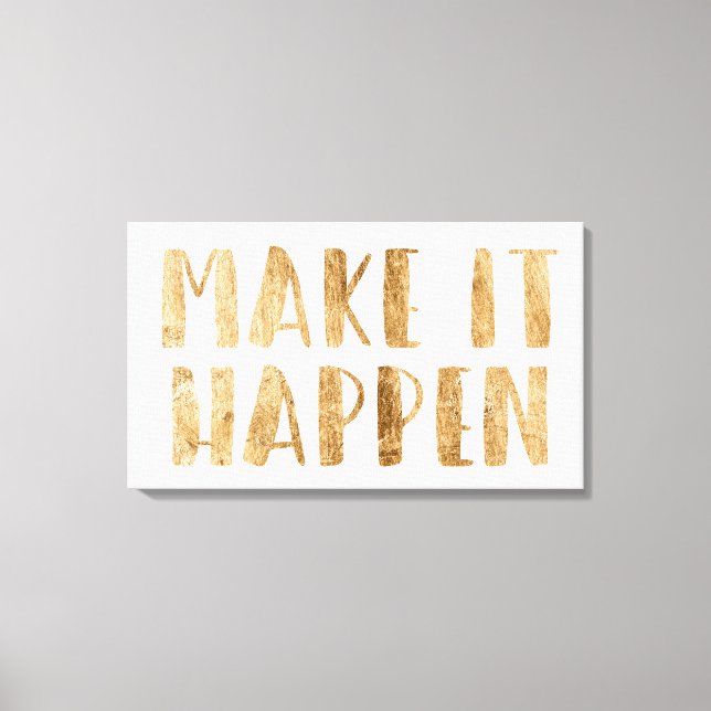 Power Quotes II Canvas Print (Front)