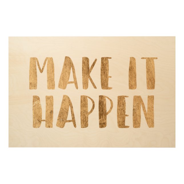 Power Quotes II Wood Wall Art (Front)