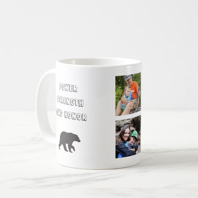 Power Strength and Honor Son Coffee Mug (Front Left)