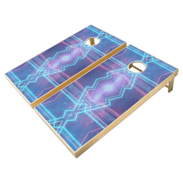 Power Surge Cornhole Set (Angled)