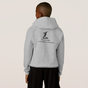 Power Swing – Comic Style Baseball Design Hoodie