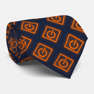 Power Symbol (Navy) Neck Tie