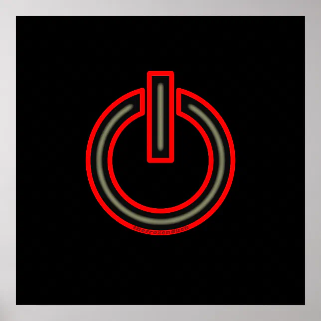 Power Rsymbol Power Symbol Poster | Zazzle