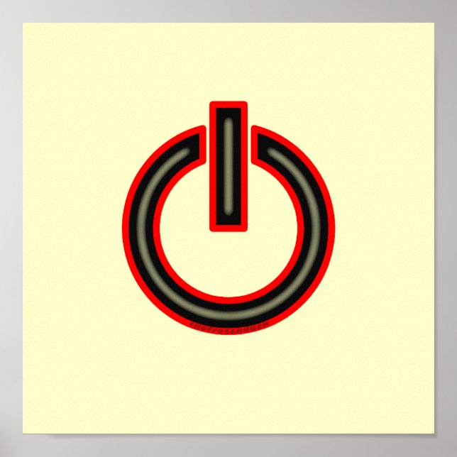 Power Symbol Poster (Front)